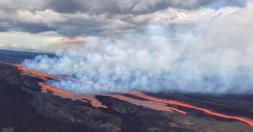 Where Mauna Loa's lava is coming from