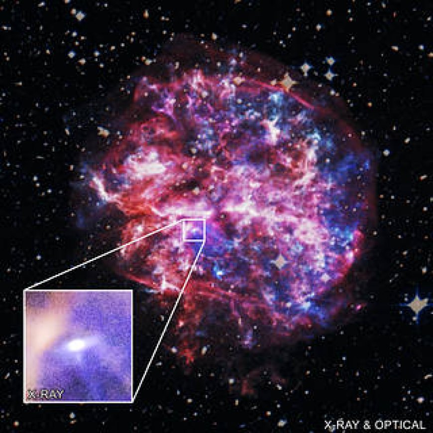 NASA’s Chandra Catches Pulsar in X-ray Speed Trap