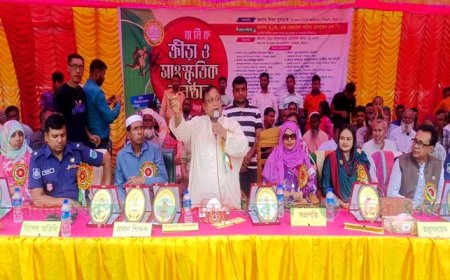 নন্দীগ্রামে ভাটরা খান চৌধুরী উচ্চ বিদ্যালয়ে বার্ষিক ক্রীড়া প্রতিযোগিতা অনুষ্ঠিত