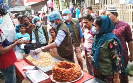 রাজশাহীতে ইফতার বাজার মনিটরিংয়ে বাংলাদেশ নিরাপদ খাদ্য কর্তৃপক্ষ