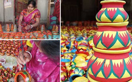 কালের বিবর্তনে হারাতে বসেছে রাজশাহীর 'শখের হাঁড়ি'