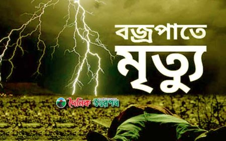 নন্দীগ্রামে বজ্রপাতে এক কৃষকের মৃত্যু