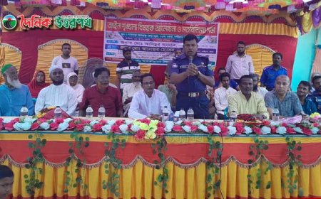 নন্দীগ্রামে আইনশৃঙ্খলা বিষয়ক আলোচনা ও মতবিনিময় সভা অনুষ্ঠিত