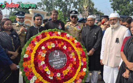 নাটোরে যাথাযোগ্য মর্যাদায় জাতীয় শোক দিবস পালিত