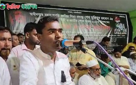 “খুনি জিয়ার পকেট থেকে অবৈধভাবে উৎপন্ন হয়েছে ‘বিএনপি” -কাফুরিয়ায় মালেক শেখ