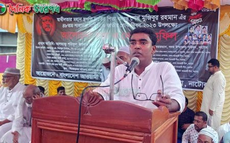 "বঙ্গবন্ধুর স্বপ্ন বাস্তবায়ন করছেন প্রধানমন্ত্রী শেখ হাসিনা" -তেবাড়িয়ায় মালেক শেখ