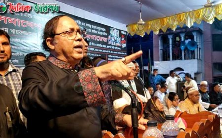 "নির্বাচন আসলেই বিএনপি-জামায়াত ষড়যন্ত্রে লিপ্ত হয়" -নাটোরে খায়রুজ্জামান লিটন