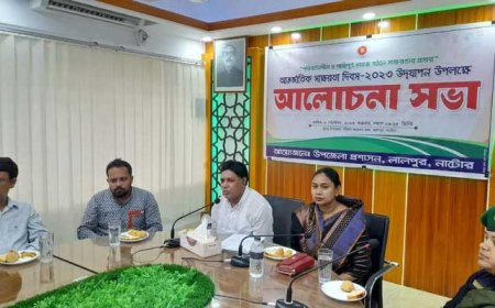 নাটোরের লালপুরে আন্তর্জাতিক সাক্ষরতা দিবস পালন