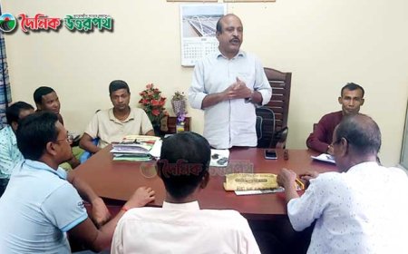 নন্দীগ্রামে শান্তিপূর্ণভাবে দুর্গাপূজা উদযাপনে প্রস্তুতিসভা