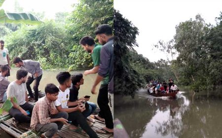 নন্দীগ্রামেই যেন এক খণ্ড সুন্দরবন, দর্শনার্থীদের ভিড়