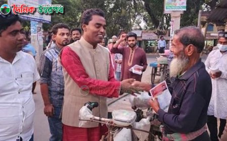 'প্রধানমন্ত্রীর জন্য দোয়া চাই, নৌকায় ভোট চাই' -মালেক শেখ