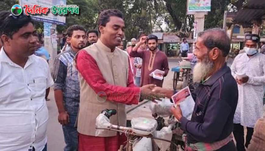 ‌'প্রধানমন্ত্রীর জন্য দোয়া চাই, নৌকায় ভোট চাই' -মালেক শেখ