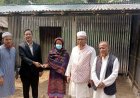 নন্দীগ্রামে অসহায় এলিনাকে ঘর উপহার দিলেন মেয়র