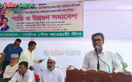 "মানুষ হত্যাকারী বিএনপি-জামায়াতকে এখনই রুখে দিতে হবে" -মালেক শেখ