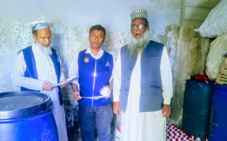 রাজশাহী মহানগরীর বিভিন্ন এলাকায় বিএসটিআই’র অভিযান ও মামলার উদ্যেশ্যে নমুনা জব্দ