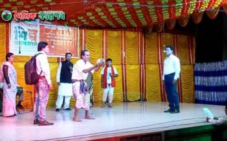 নাটোরে চলছে গণজাগরণের যাত্রাপালা উৎসব