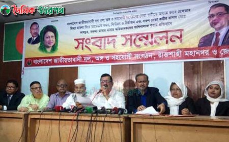 রাজশাহীতে ২৮ দিনে বিএনপির ১৩শ’ নেতাকর্মী গ্রেপ্তার: মিনু