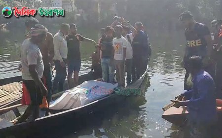 নাটোরের লালদীঘি থেকে মৎস পাহারাদারের মরদেহ উদ্ধার