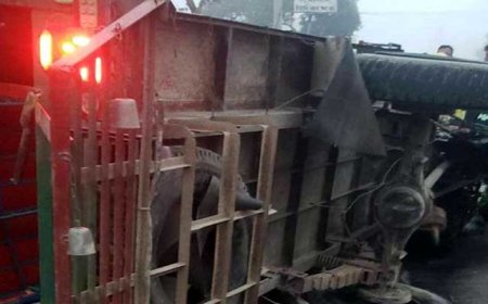 নাটোরে ঘন কুয়াশা : সড়ক দুর্ঘটনায় স্বামী-স্ত্রী নিহত